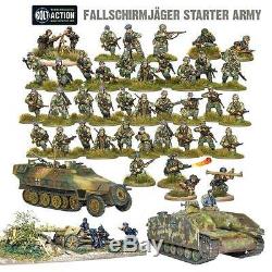 28mm Warlord German Falschirmjager Starter Army BNIB, WWII Bolt Action