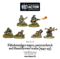 28mm Warlord German Falschirmjager Starter Army BNIB, WWII Bolt Action