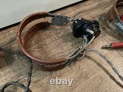 5 WWII US Army Air Forces USAAF ANB-H-1 Headset Radio Receiver Bomber B17 German