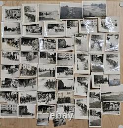 50 Original WW2 German Army Photos Meiningen Panzer Parade Sächsischer Hof WOW