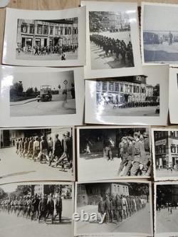 50 Original WW2 German Army Photos Meiningen Panzer Parade Sächsischer Hof WOW