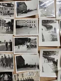 50 Original WW2 German Army Photos Meiningen Panzer Parade Sächsischer Hof WOW