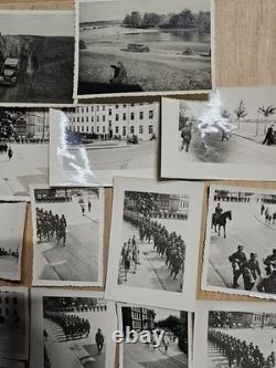50 Original WW2 German Army Photos Meiningen Panzer Parade Sächsischer Hof WOW