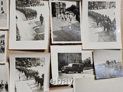 50 Original WW2 German Army Photos Meiningen Panzer Parade Sächsischer Hof WOW