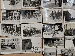 50 Original WW2 German Army Photos Meiningen Panzer Parade Sächsischer Hof WOW