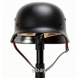 56-61cm Liner Black WW2 German Elite Army M1935 Stahlhelm Retro Style Helmet