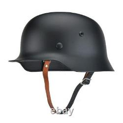 56-61cm Liner Black WW2 German Elite Army M1935 Stahlhelm Retro Style Helmet