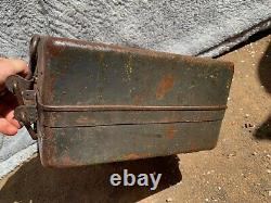 5cm Mortar WW2 German Box Original Relic Barn Find Box