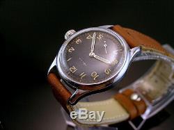 ALPINA D, MILITARY WRISTWATCHES for GERMAN ARMY (LUFTWAFFE), WEHRMACHT of WWII
