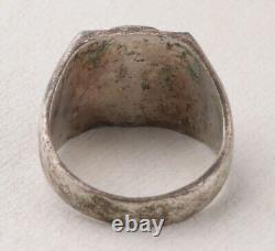 ARMORED Force TANK Ring WW2 Military maneuvers WWII Panzer GERMAN Jewelry ARMY