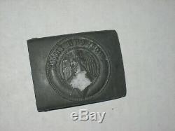 AUTHENTIC WORLD WAR II. GERMAN YOUTH ARMY BELT BUCKLE. Nice SEE PICS