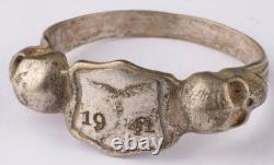Air force 1941 Luftwaffe WW2 German ring WWII Germany Army Iron cross Wehrmacht