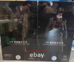 Alert Line AL100035 AL100036 1/6 WWII German Army Officer & Soldier Set INSTOCK
