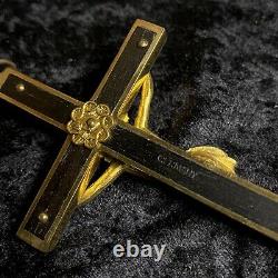 Antique 1940 German Military War Officer Crucifix WWII Army Pectoral Cross Relic