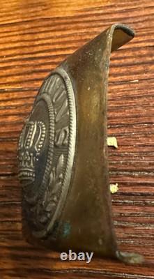 Antique Military German Army Prussian Belt Buckle Gott Mit Uns Motto WWII