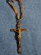 Antique Ww2 German Army Wehrmacht Officer Pectoral Pendant Cross Crucifixe