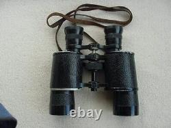 Antique collectible ww1 german army military binoculars 8x38 schutz & kassel