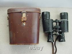 Antique collectible ww1 german army military binoculars 8x38 schutz & kassel