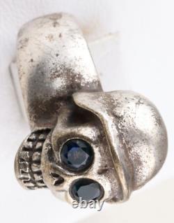 Army war art Military Ring Skull in german helmet WW2 Smile WWII ww1 WWI Style