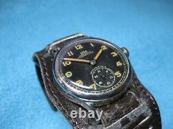 Arsa WWII Watch Wrist Military Vintage Swiss For German Army 1940's