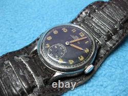 Arsa WWII Watch Wrist Military Vintage Swiss For German Army 1940's