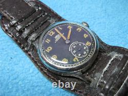 Arsa WWII Watch Wrist Military Vintage Swiss For German Army 1940's