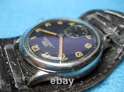 Arsa WWII Watch Wrist Military Vintage Swiss For German Army 1940's