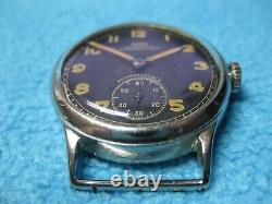 Arsa WWII Watch Wrist Military Vintage Swiss For German Army 1940's