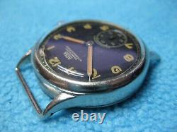 Arsa WWII Watch Wrist Military Vintage Swiss For German Army 1940's