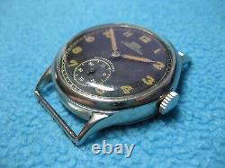 Arsa WWII Watch Wrist Military Vintage Swiss For German Army 1940's