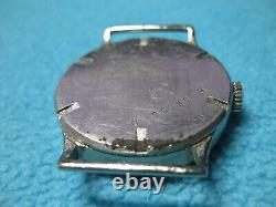 Arsa WWII Watch Wrist Military Vintage Swiss For German Army 1940's