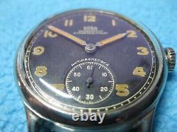 Arsa WWII Watch Wrist Military Vintage Swiss For German Army 1940's