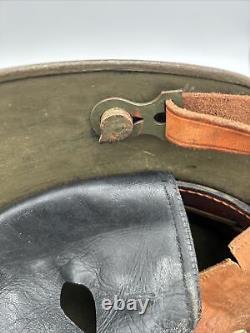 Authentic WW1 German Army M16 Stahlhelm Helmet with Leather Liner