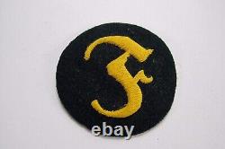 Authentic WW2 German Army Feuerwerker Ordance NCO F withName Patch