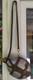 Authentic Wwii German Army Aluminum Canteen Stamped Rfi 39 Leather Strap