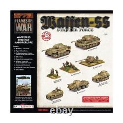 Battlefron FoW WWII German 15m Waffen-SS Panther Kampfgruppe Army De SW (New)