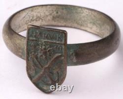 Battles of Narvik WW2 German ring WWII Germany Ofotfjord Norway Army Wehrmacht