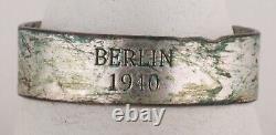 Berlin 1940 WW2 German RING wwII Soldier's JEWELRY Germany MILITARY Army EUROPE