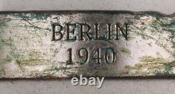 Berlin 1940 WW2 German RING wwII Soldier's JEWELRY Germany MILITARY Army EUROPE