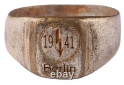 Berlin 1941 Radio mechanic WW2 German ring WWII Germany Army Wehrmacht force