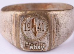 Berlin 1941 Radio mechanic WW2 German ring WWII Germany Army Wehrmacht force