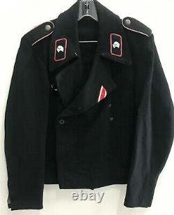 Black WWII German Army Panzer Tunic