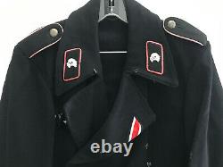 Black WWII German Army Panzer Tunic