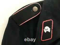 Black WWII German Army Panzer Tunic