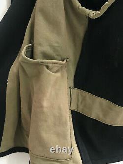 Black WWII German Army Panzer Tunic