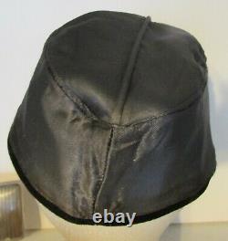 Black wool German Army/Heer (enlisted) Side Cap