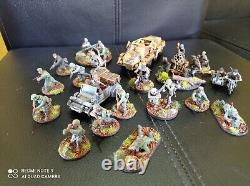 Bolt Action 28mm WW2 German Army 25 Men Great Painted Warlord games