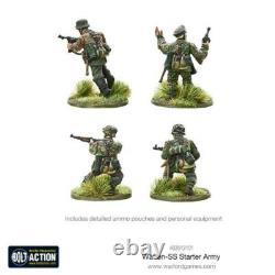 Bolt Action 402612101 Waffen-SS Army (WWII German Starter) Box Set Warlord Games