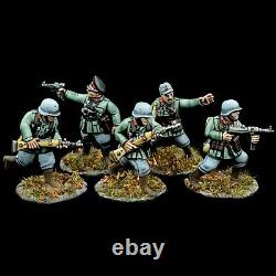 Bolt Action Axis WWII 28mm Wargame German Army Elite Infantry Painted Squad