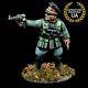 Bolt Action Axis Wwii 28mm Wargame German Army Elite Officer Painted Squad
